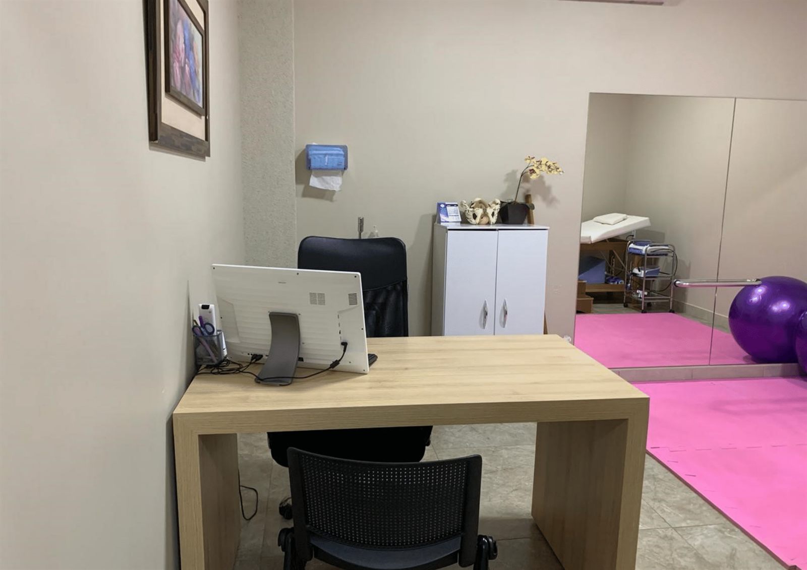 Sala de fisioterapia pélvica